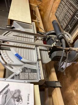 Delta Frame and Sidekick Trim saw with stand