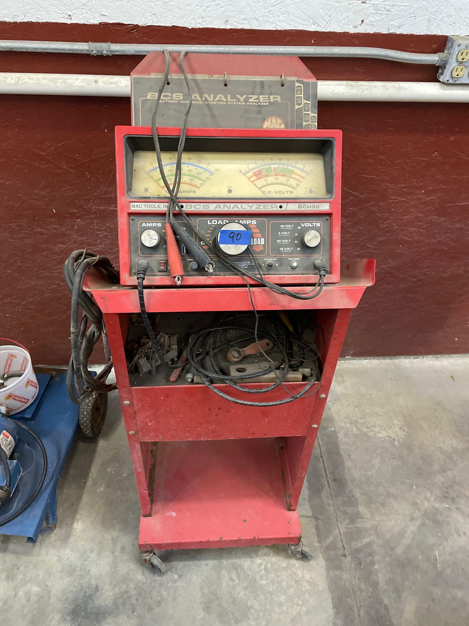 Mac Tools BCS battery charging starting system analyzer model BCH35