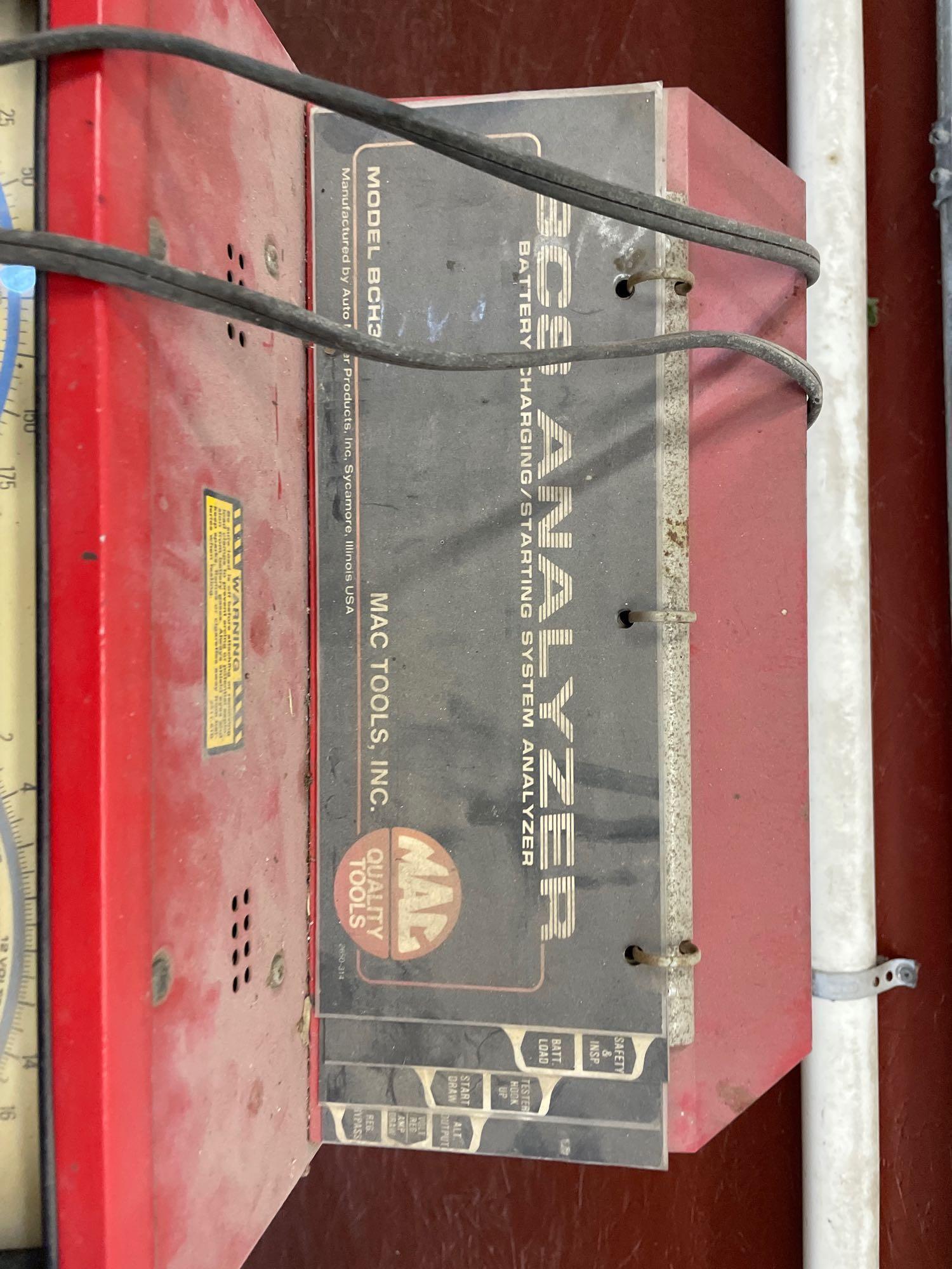 Mac Tools BCS battery charging starting system analyzer model BCH35