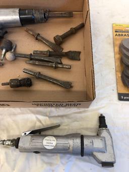 Air tools, air chisel, grinding wheels
