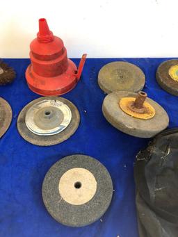 Sharpening stones and miscellaneous