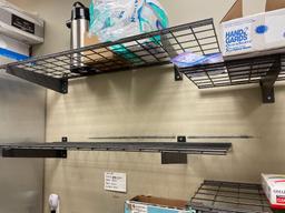 Heavy duty shelving - bring tools to remove yourself