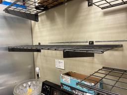 Heavy duty shelving - bring tools to remove yourself