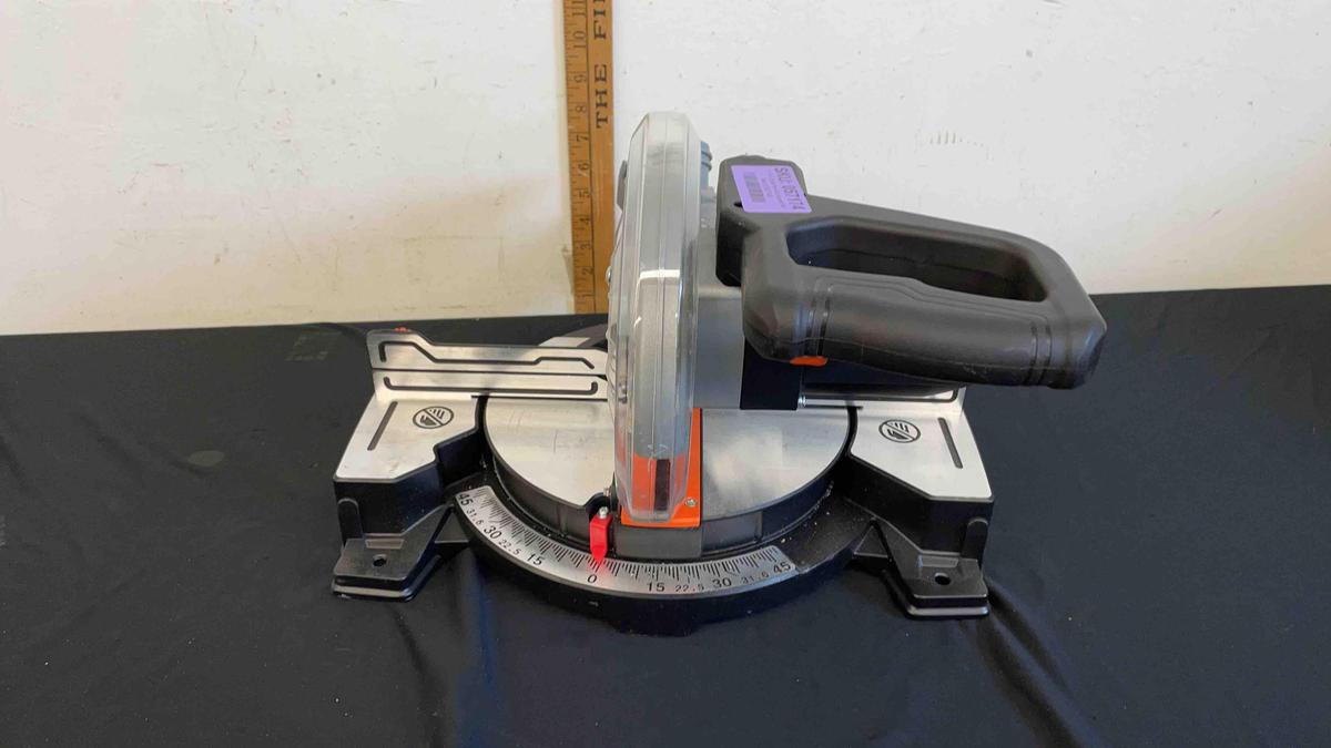 Warrior 7-1/4? compound single bevel miter saw (not work only for parts)