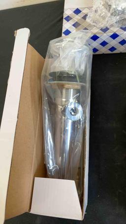 17-Gauge sink trap , gas line tape and more plumbing