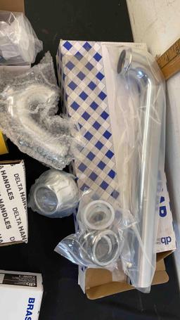 17-Gauge sink trap , gas line tape and more plumbing
