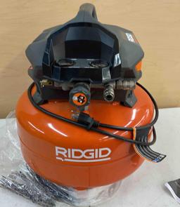 Ridgid Air Compressor 6 gal 150psi (tested works)