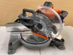 Ridgid 10? Dual Bevel Miter Saw (tested works)