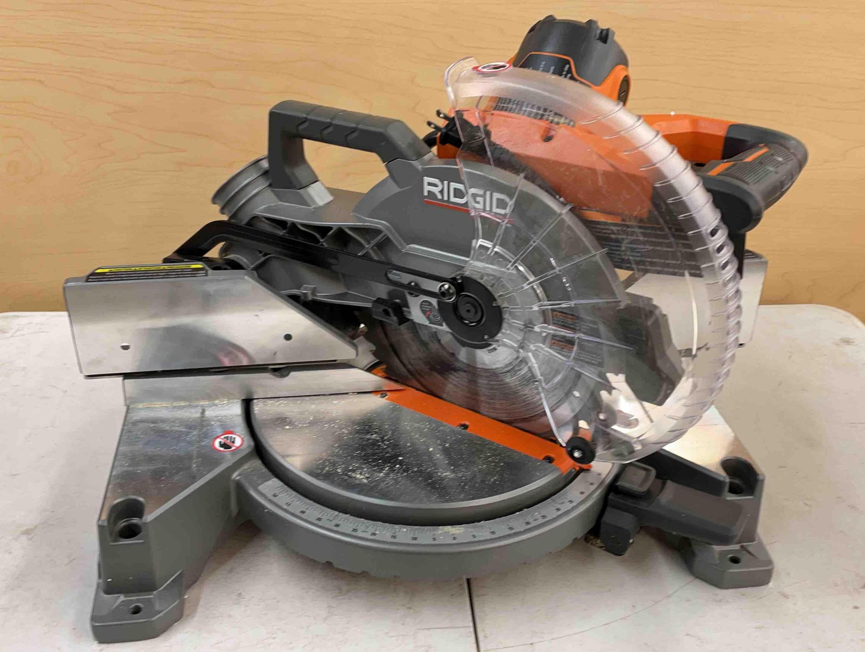 Ridgid 10? Dual Bevel Miter Saw (tested works)