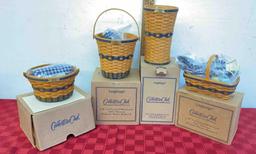 Longaberger Basket , Collector club J.W. collection miniature 2000?S Edition