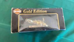Gold edition motorcycle