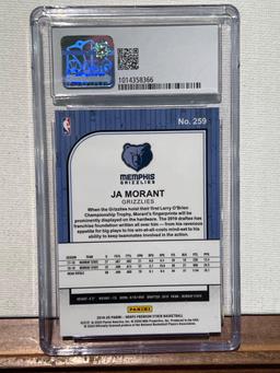 POi 2019-20 Panini Hoops Premium Stock #259 Ja Morant Rookie CSG 9