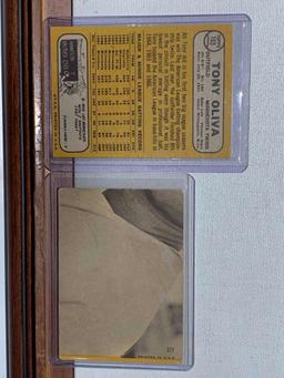 Assorted Tony Olivia Baseball cards