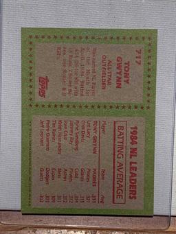 1985 Topps Tony Gwynn all star baseball card
