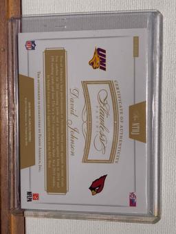 2016 Panini Flawless Now+Then David Johnson Autograph #1/1