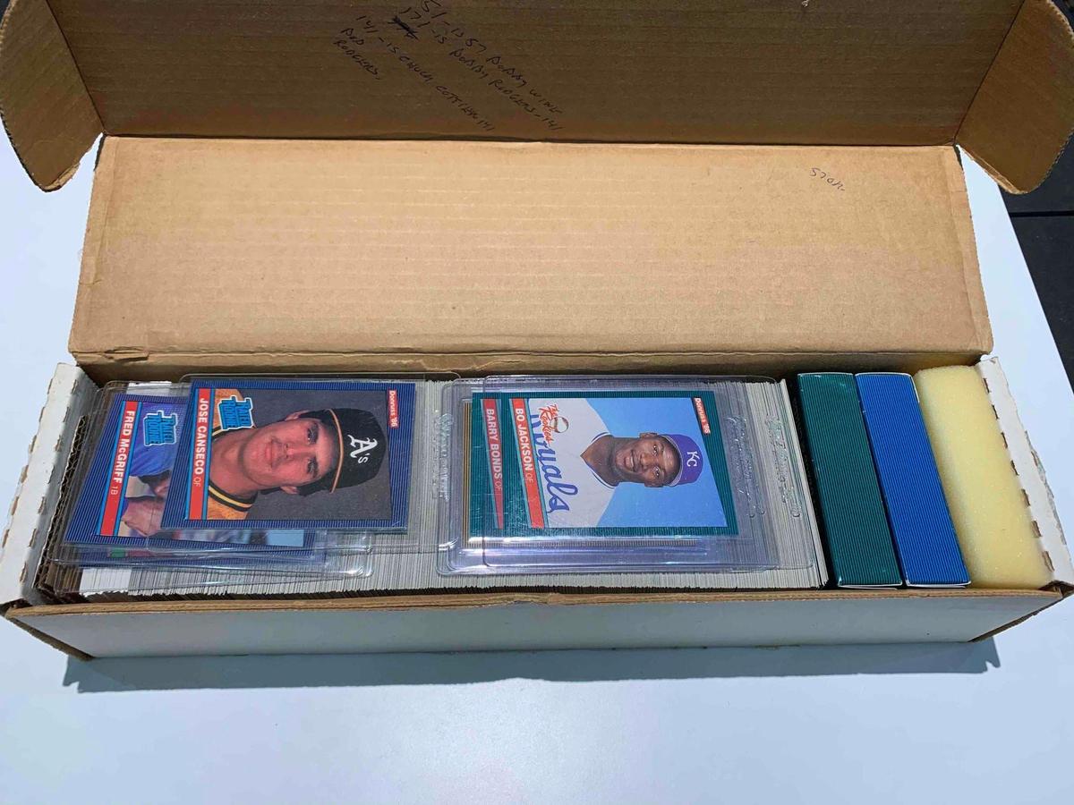 1986 Donruss complete set 1-660