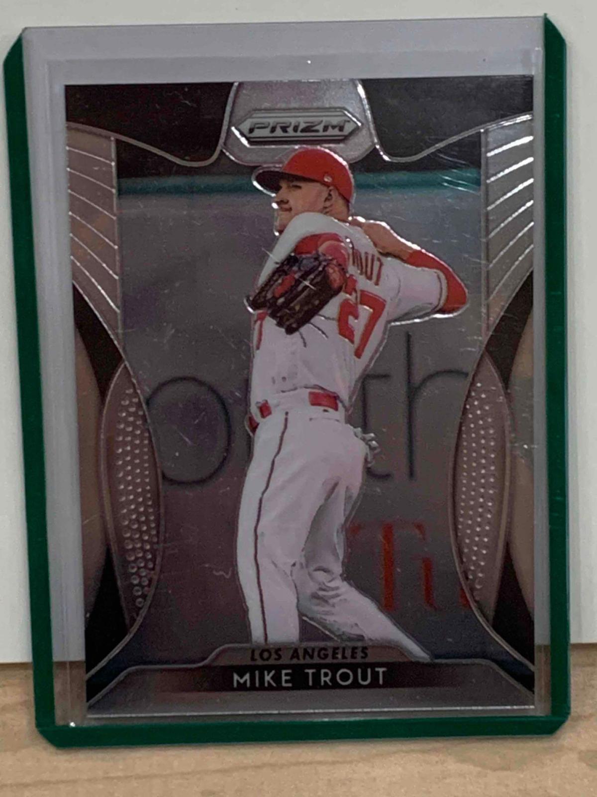 2019 Panini Prizm Mike Trout baseball card