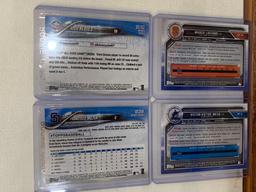 assorted obsidian baseball cards