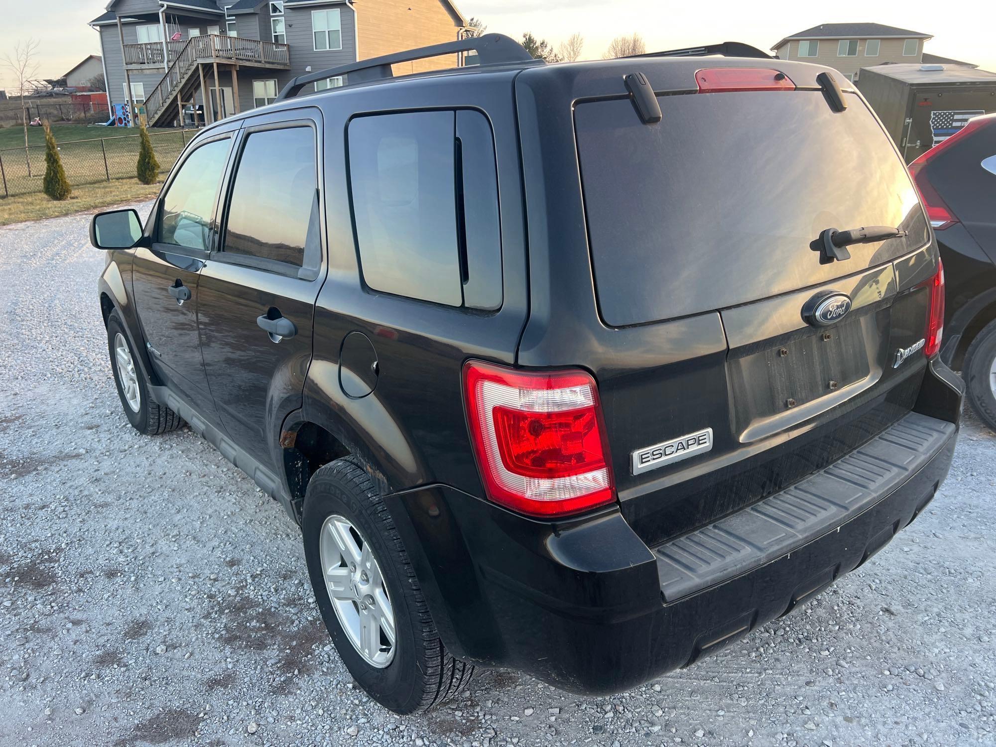 99921-2009 Ford Escape Hybrid 132k Miles Runs and Drives
