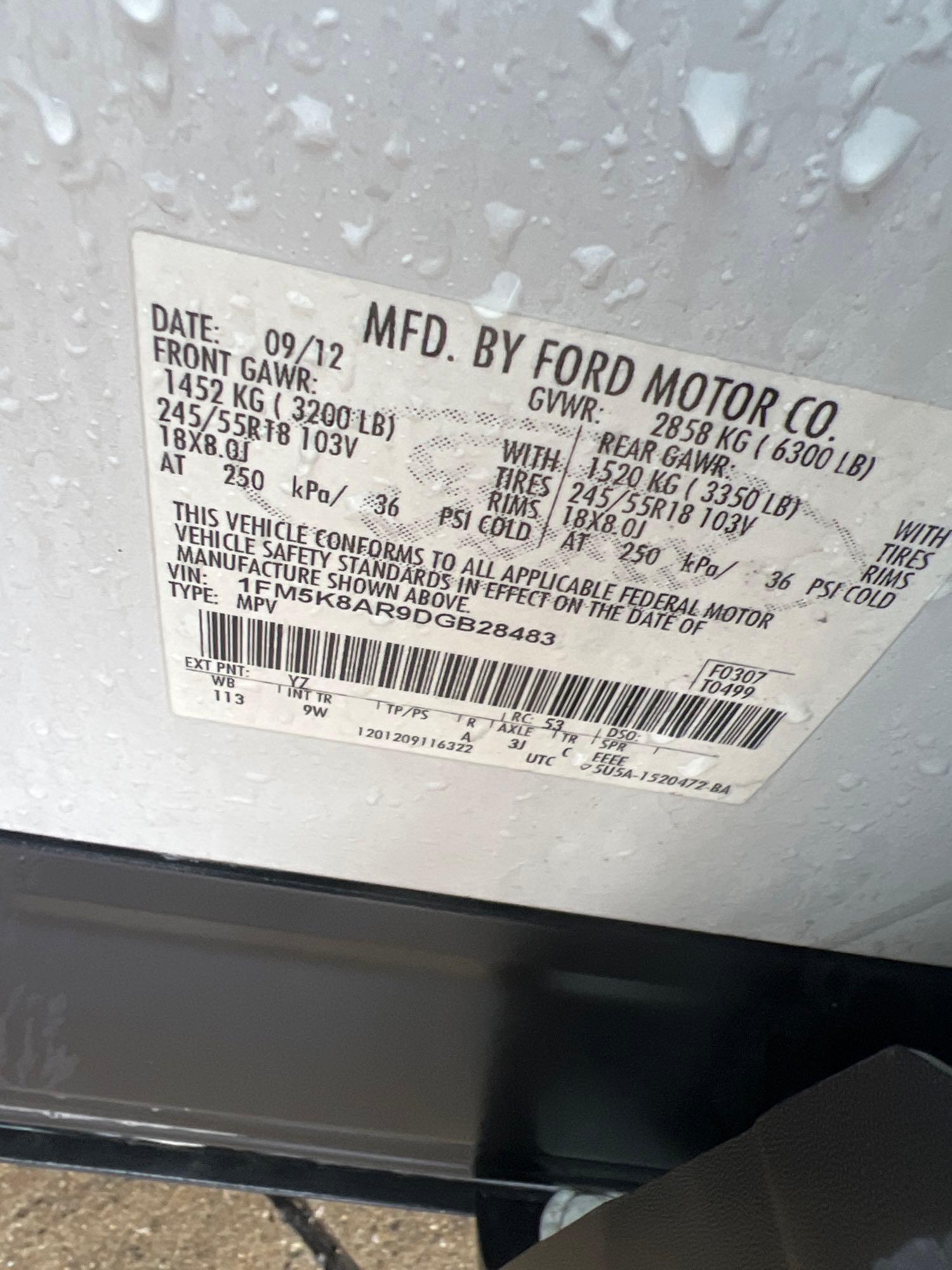 8483-2013 Ford Explorer AWD Police Interceptor 178k miles Runs and Drives as it should
