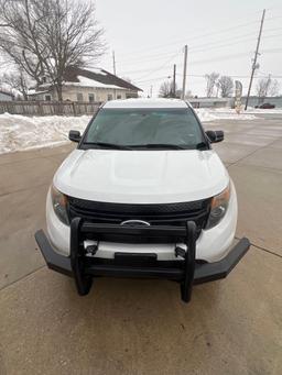 8483-2013 Ford Explorer AWD Police Interceptor 178k miles Runs and Drives as it should