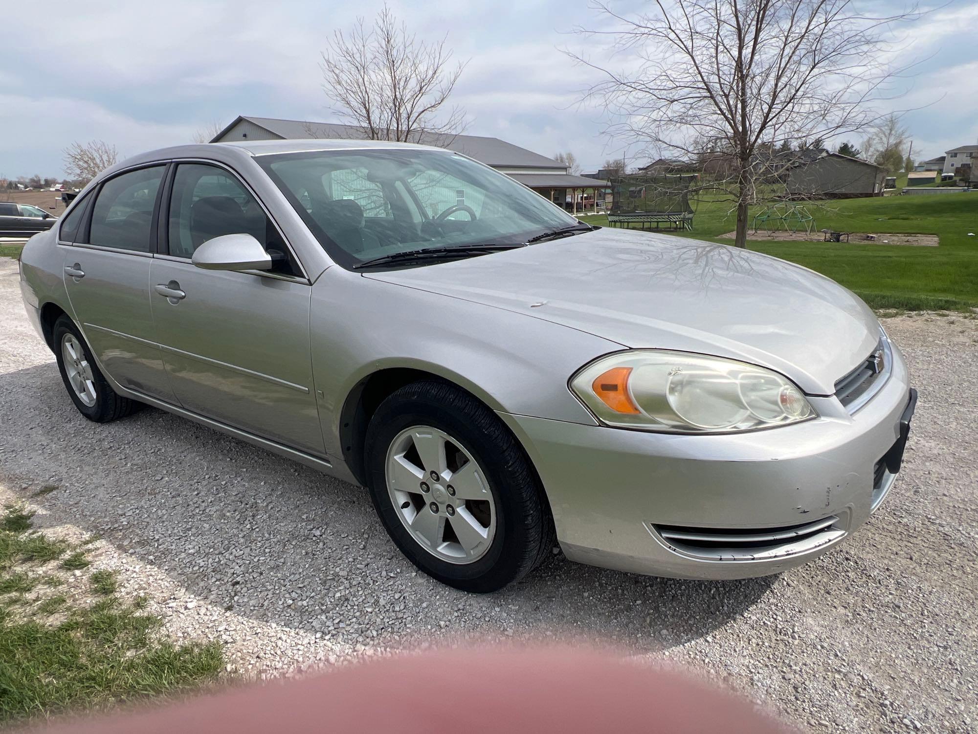 2006 Chevy Impala LT with 82,0XX miles v6 runs and drives see description