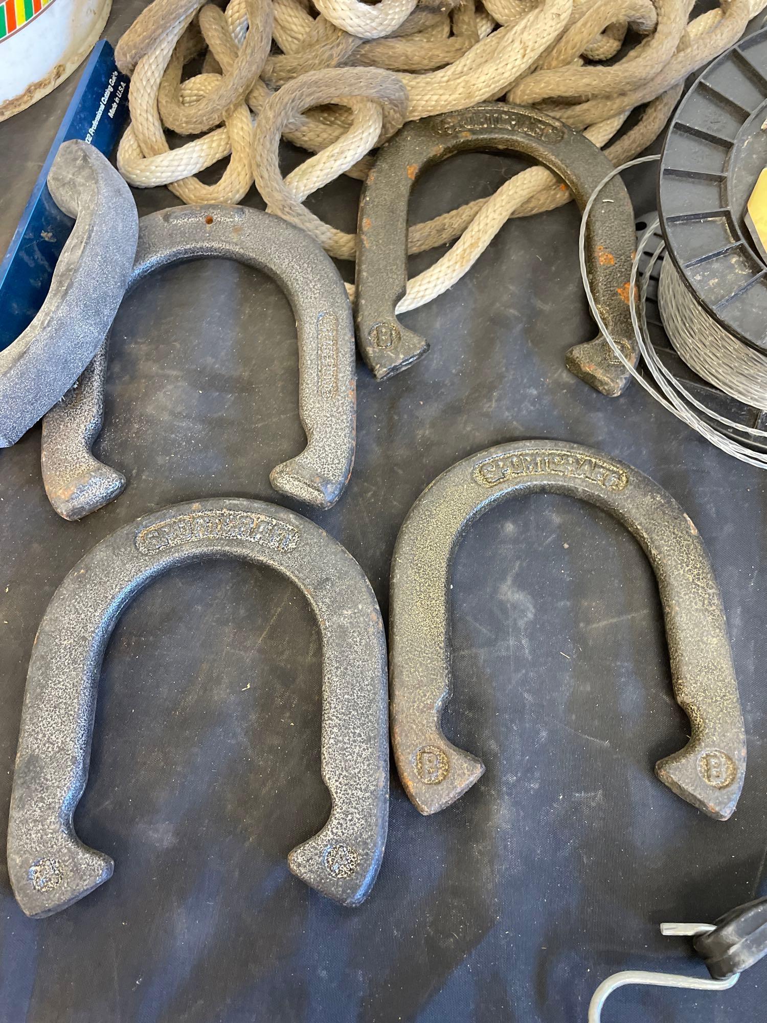 Chain, horseshoes and more