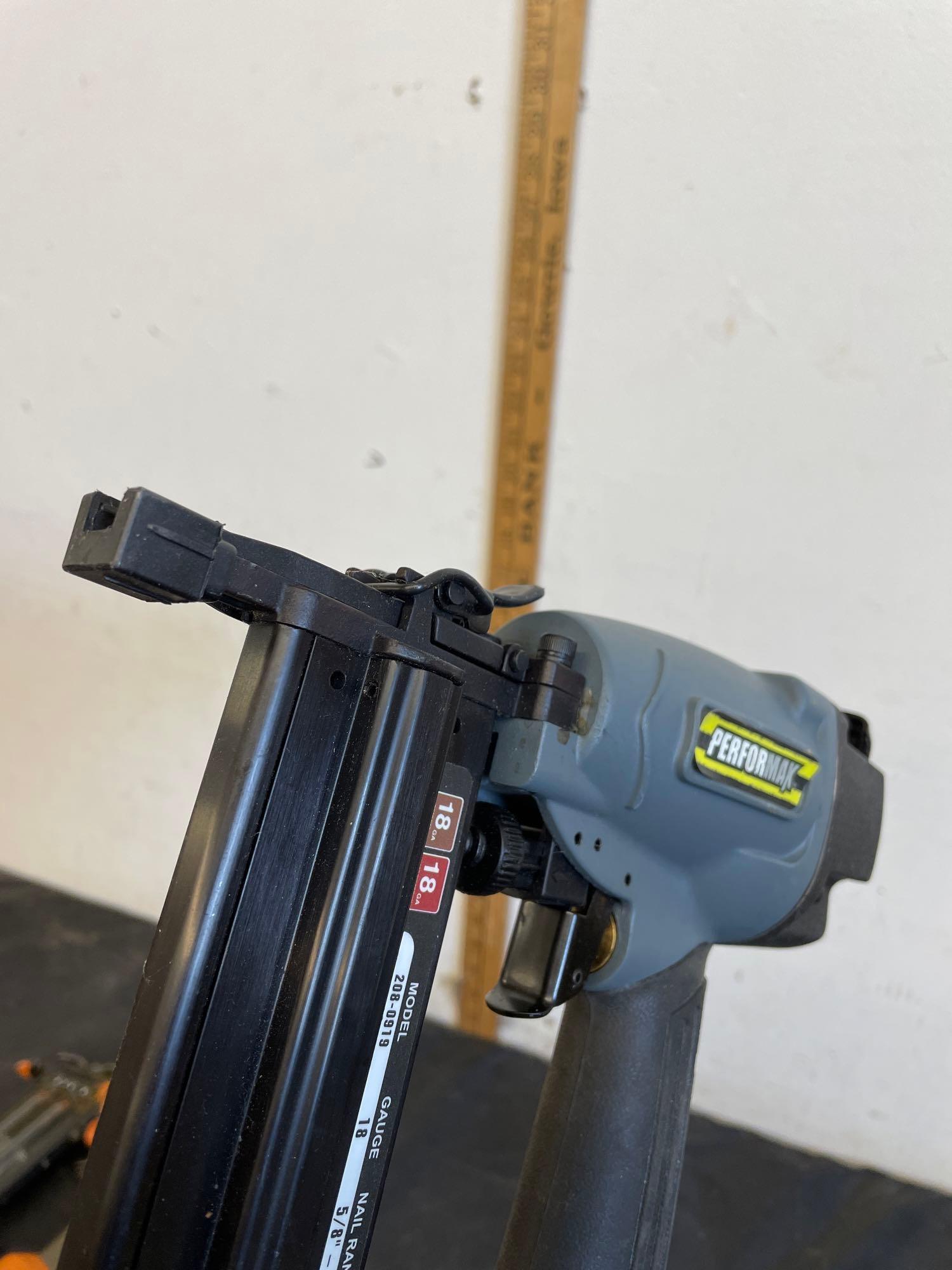 Stapler gun work