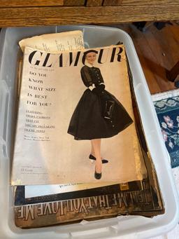 vintage magazines/sheet music