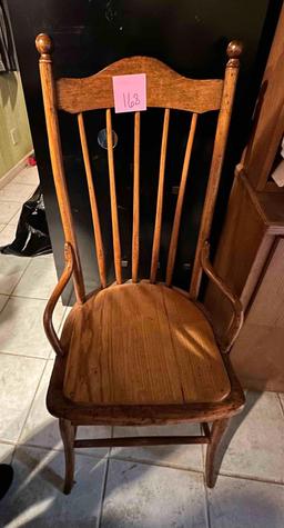 Nice vintage straight back chair