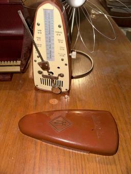 vintage metronome disc gear, CD holder