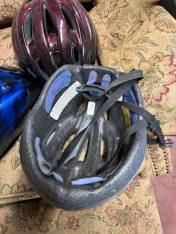 3 BICYCLE HELMETS BELL SCHWINN AND UN NAMED