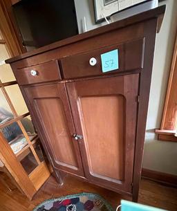 VINTAGE CONVERTED PIE SAFE