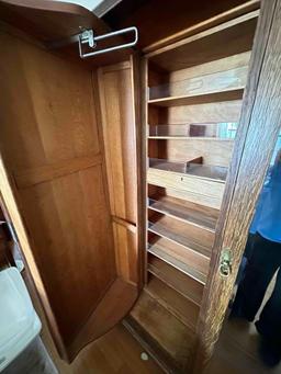 WARDROBE 3 sections HUGE! DRAWERS MIRROR CLOSETS
