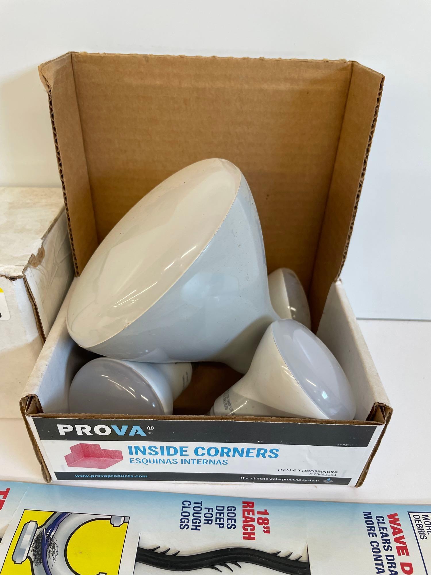staples, planer blades, starter handle, LED and more