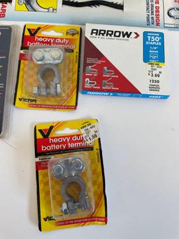 staples, planer blades, starter handle, LED and more