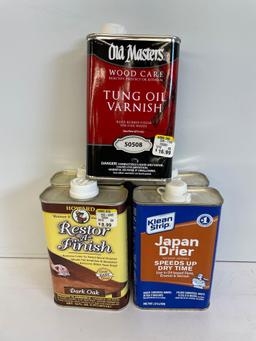 wood finish & drier
