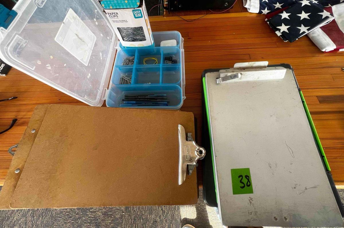 Clipboards and organizers