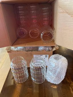 ?Lantern? glasses, new in box - 18 total