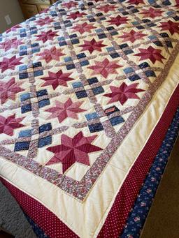Patchwork cotton quilt size queen