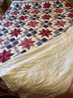 Patchwork cotton quilt size queen