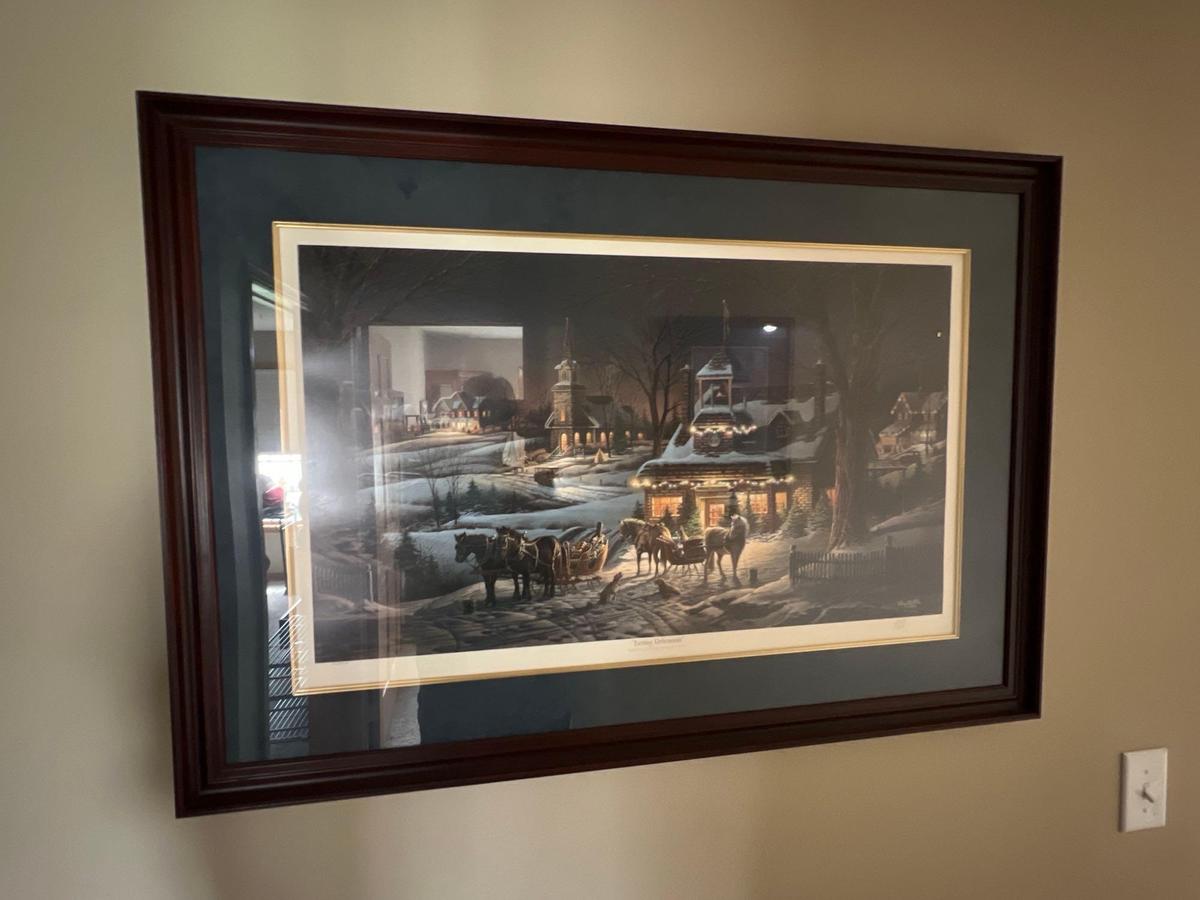Terry Redlin print evening rehearsals