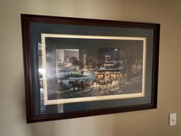 Terry Redlin print evening rehearsals