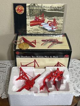 The Dearborn Two Bottom Plow & Blade ERTL Precision Series 1:16 Scale
