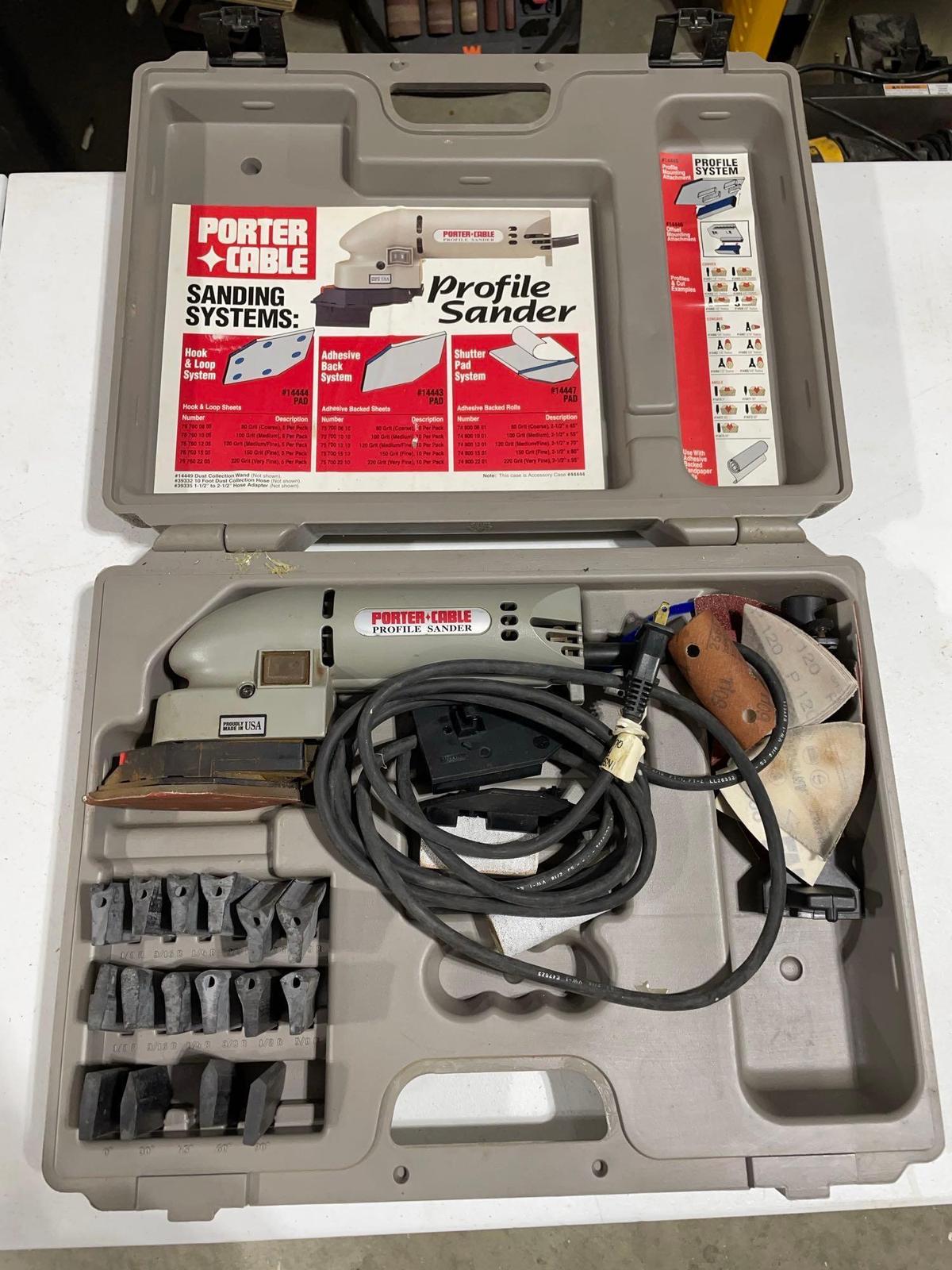 Porter Cable Sanding Systems Profile Sander