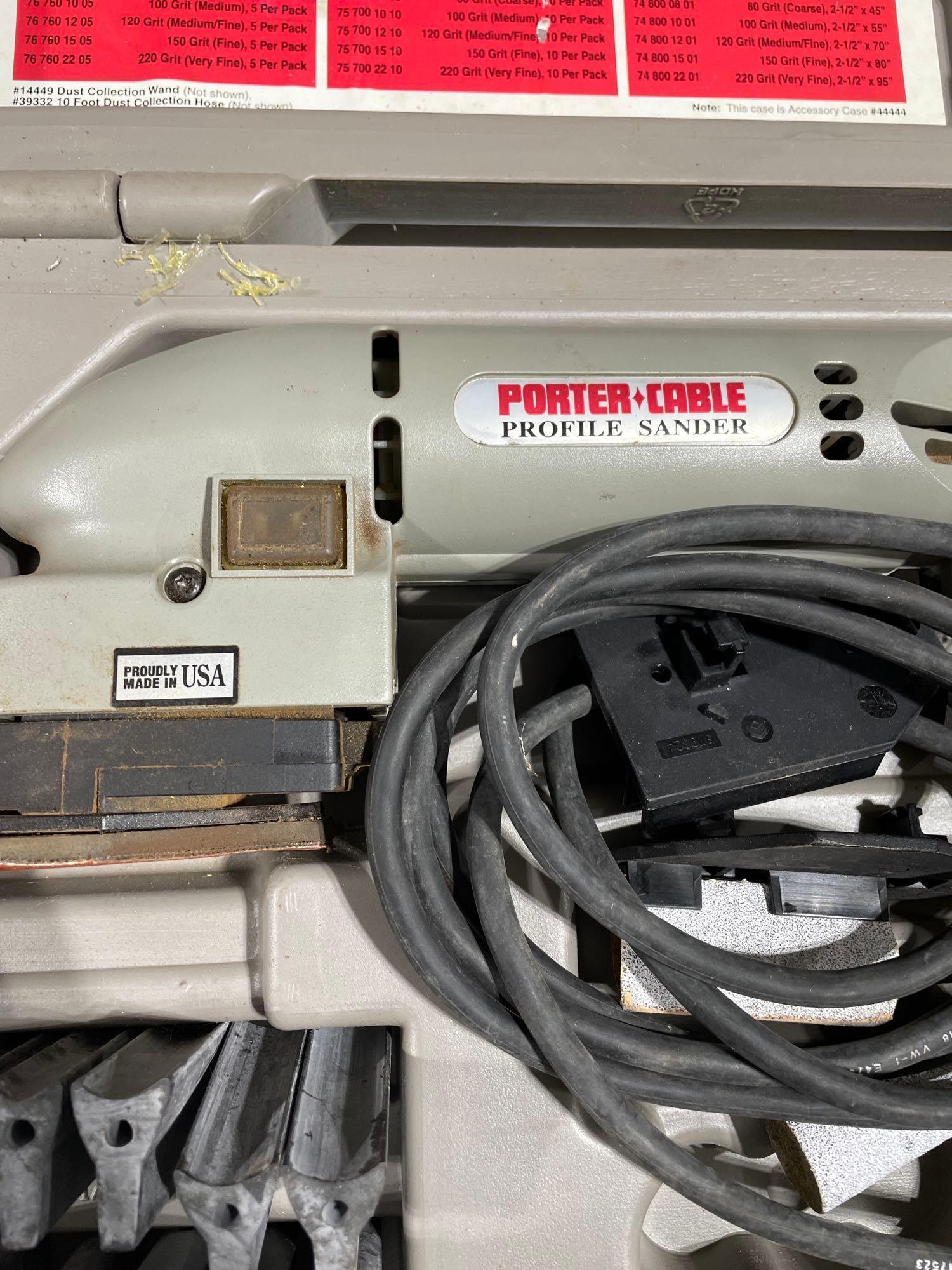 Porter Cable Sanding Systems Profile Sander
