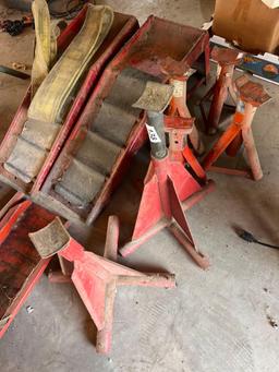 ramps, and jack stands