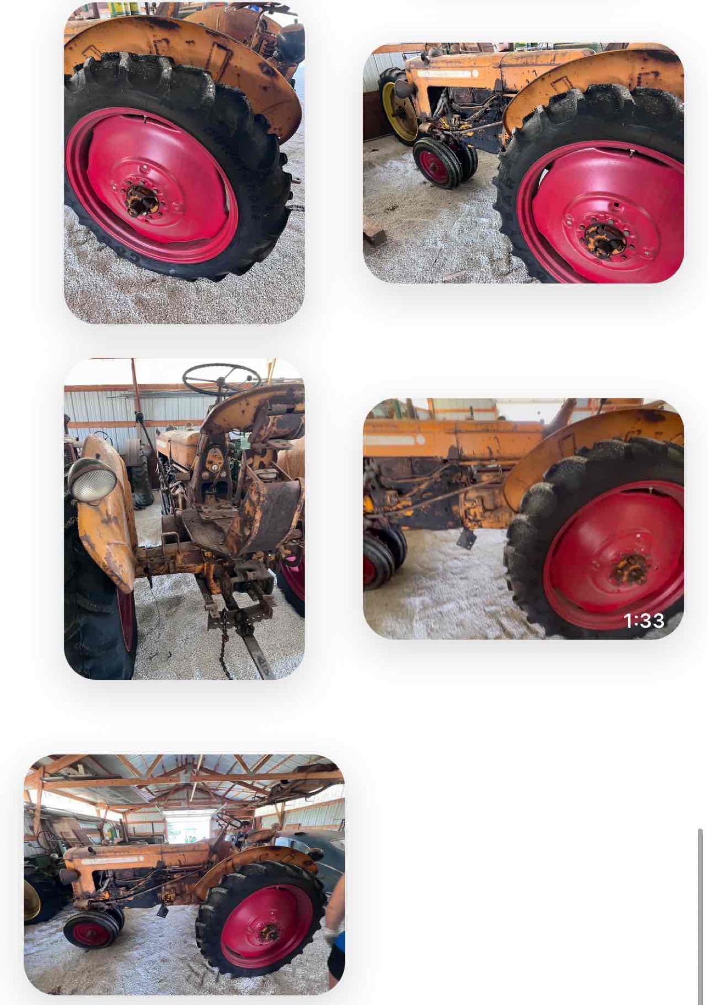(TWO)Minneapolis Moline Model Z Experimental tractors Selling as a pair! See Description