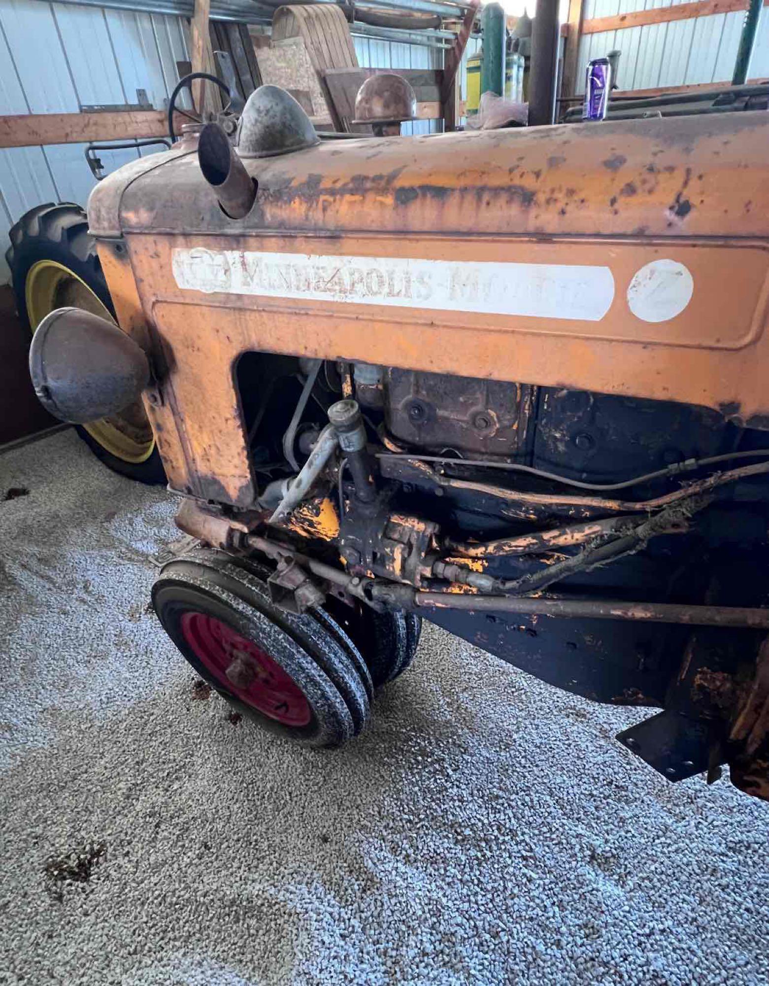 (TWO)Minneapolis Moline Model Z Experimental tractors Selling as a pair! See Description