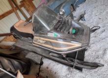 Pantera snowmobile and trailer no title showing 1967 miles